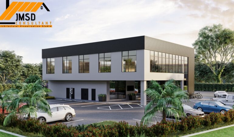 3D Rendering For Commercial Real Estate Wilton Manors Florida