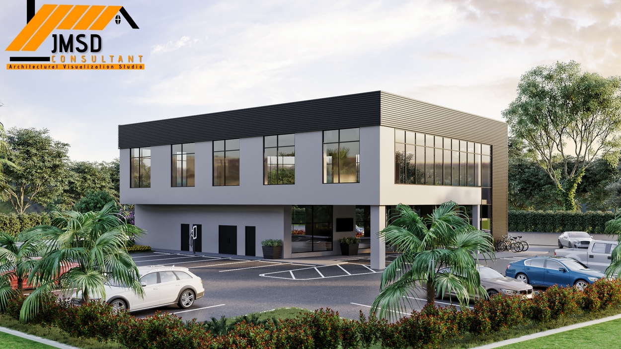 3D Rendering For Commercial Real Estate Wilton Manors Florida