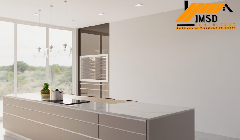 3D Kitchen Rendering Visualization Philadelphia, Pennsylvania