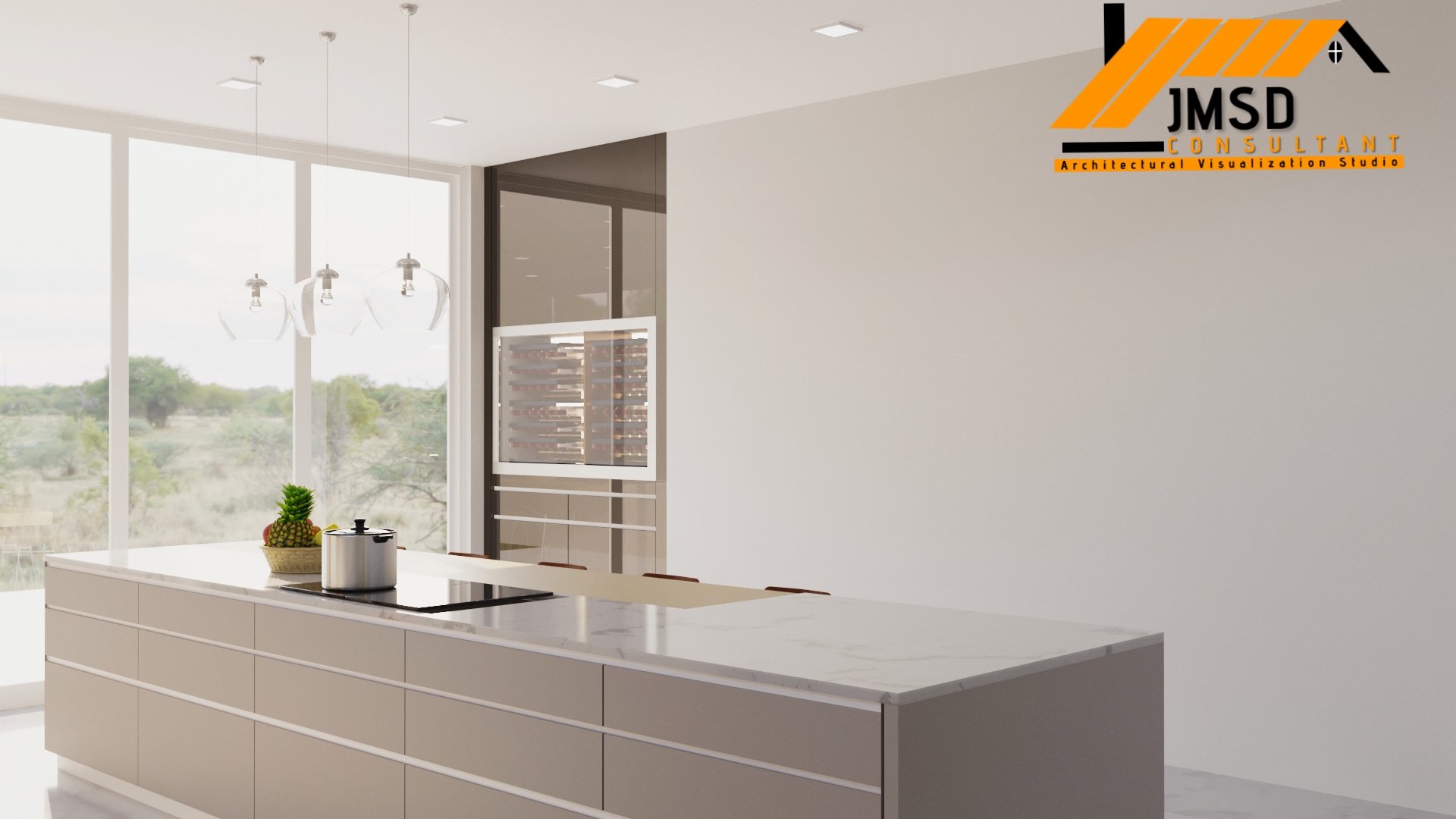 3D Kitchen Rendering Visualization Philadelphia, Pennsylvania