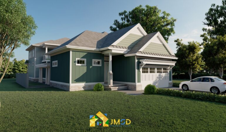 3D Exterior House Rendering Myrtle Beach South Carolina