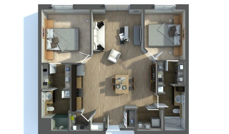 3D Floorplan Designs