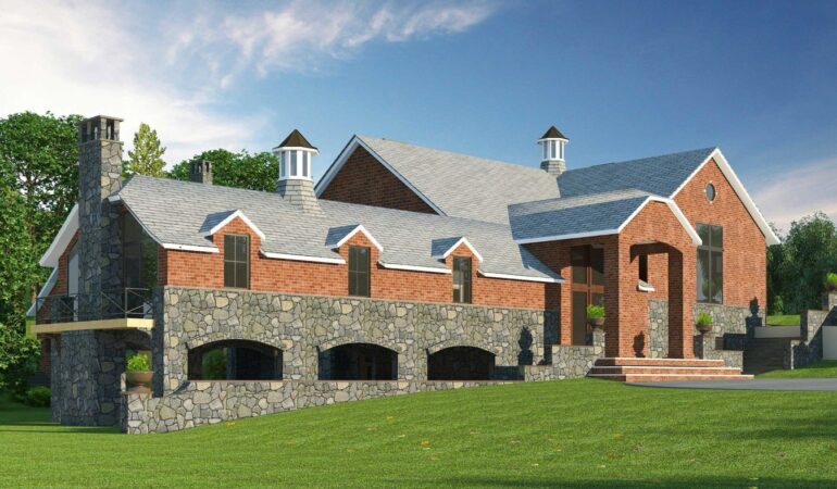 3D Architectural Exterior Rendering in Newark, New Jersey