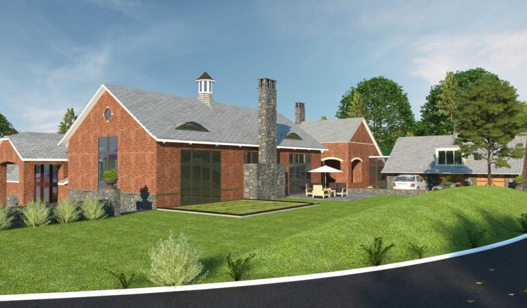 3D House Elevation Rendering Newark, New Jersey