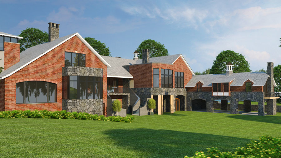 3D House Rendering Newark, New Jersey