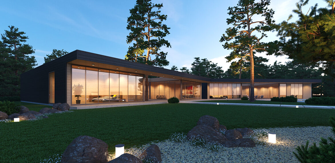 3D Exterior Rendering for Home Design with Architects