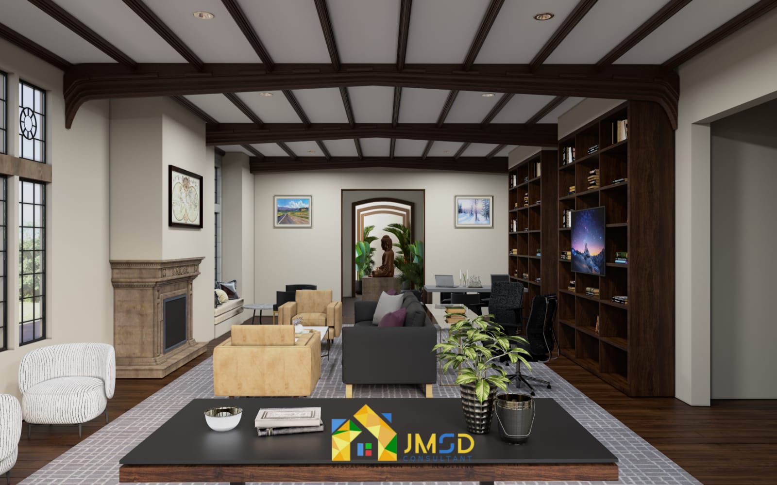 Photorealistic 3D Interior Rendering Atlanta Georgia